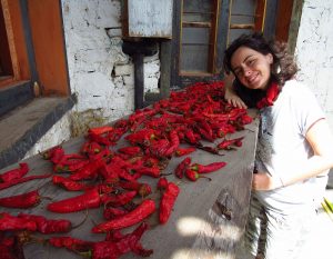 Red Chillies in Bumthang